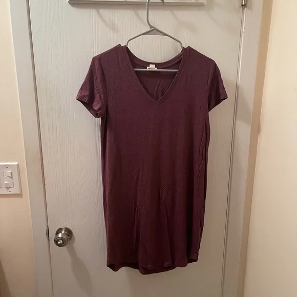 garage t shirt dress Rib Scoop Neck Tank Dress Black